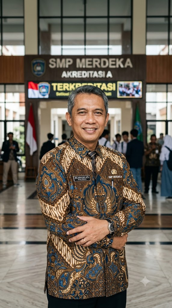 Kepala Sekolah SMP Merdeka
